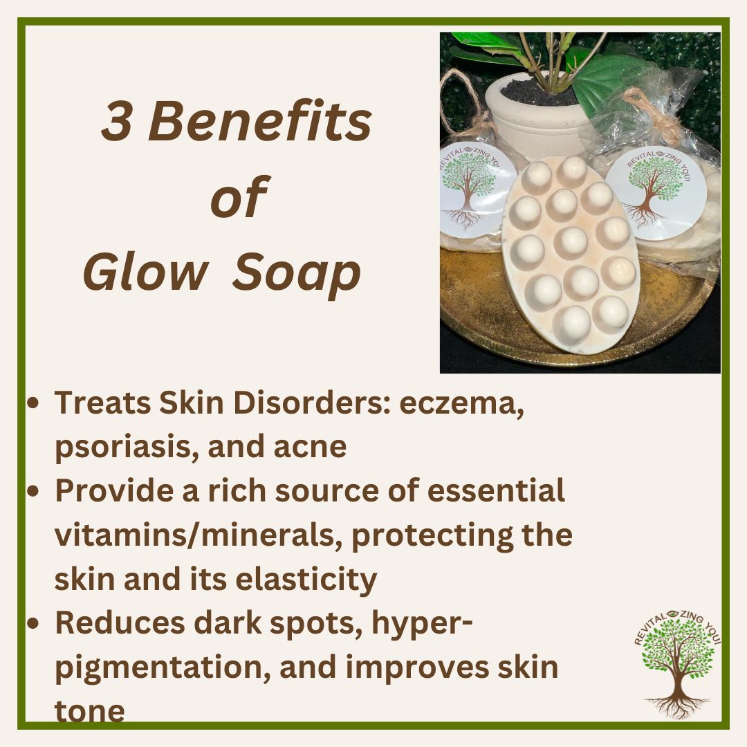 Glow (Sea Moss Massaging) Soap!